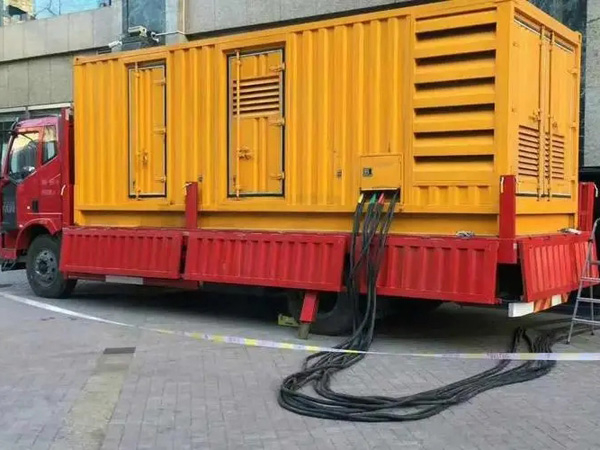 王五镇发电机组干接点启动